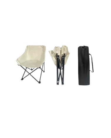 Πτυσσόμενη καρέκλα camping - 1056 - 271017 - Beige