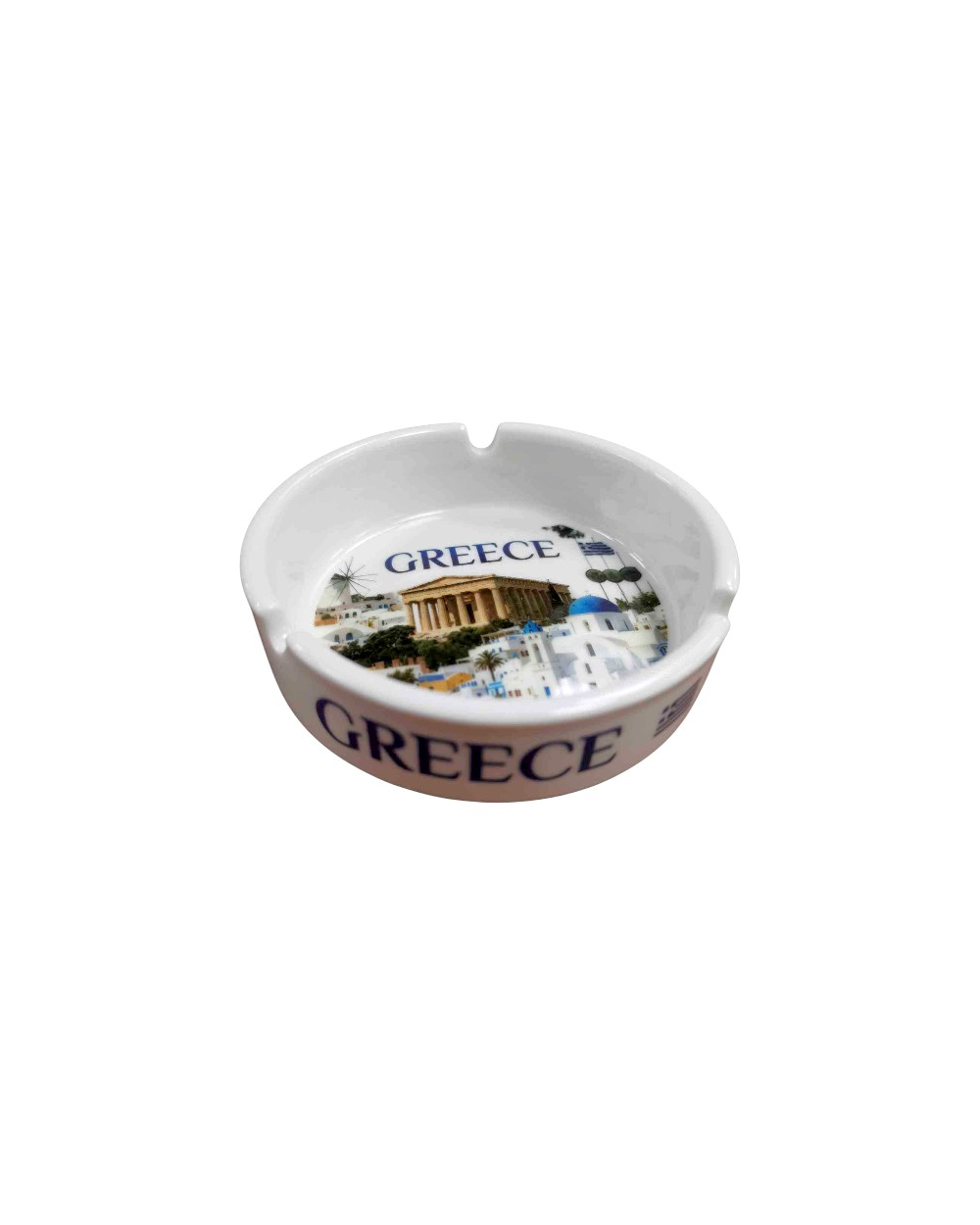 Σταχτοδοχείο Souvenir γυάλινο - Greece