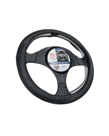 Κάλυμμα τιμονιού αυτοκινήτου - XY-057 - 122537 - Black/Black