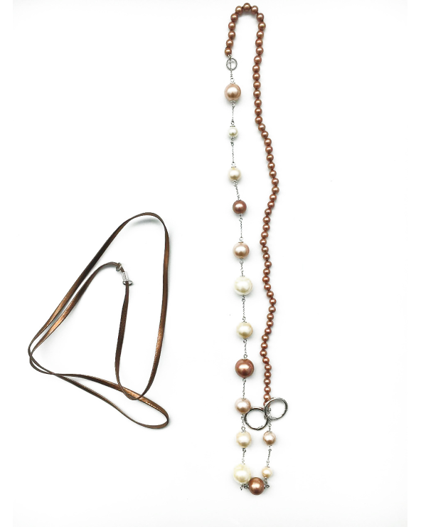 NECKLACE NECKLACE MISAKI WOMAN QCRNTERRAMULT (40CM+37CM )