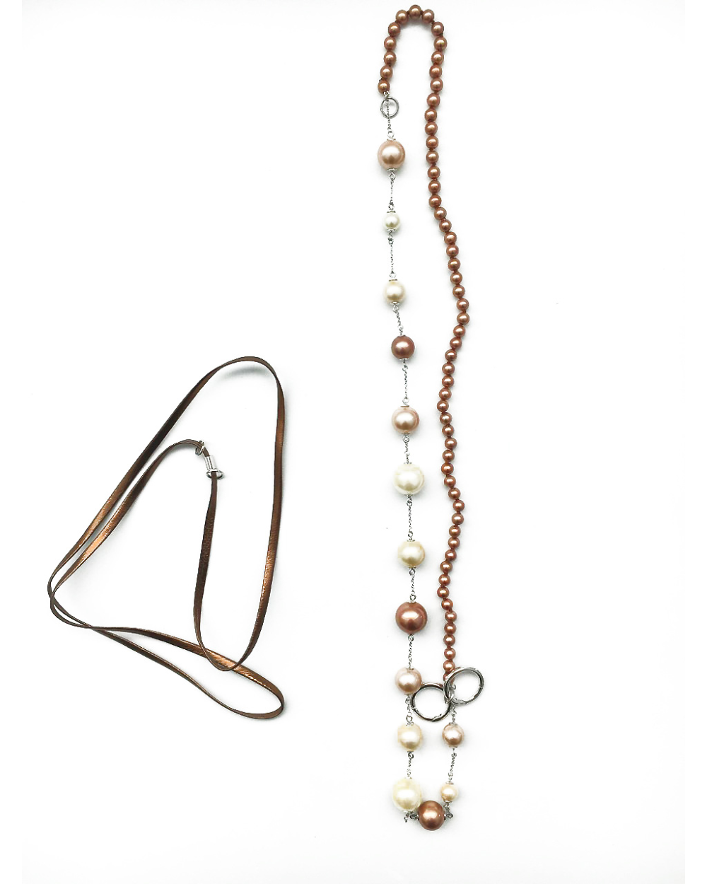 NECKLACE NECKLACE MISAKI WOMAN QCRNTERRAMULT (40CM+37CM )