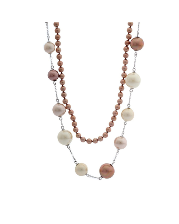 NECKLACE NECKLACE MISAKI WOMAN QCRNTERRAMULT (40CM+37CM )