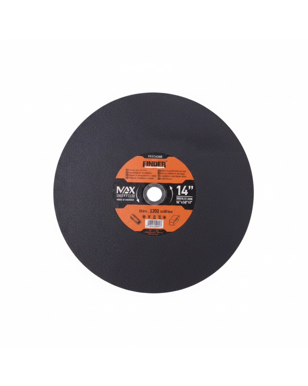 Δίσκος κοπής μετάλλου - 14" - 355x3x25.4mm - Finder