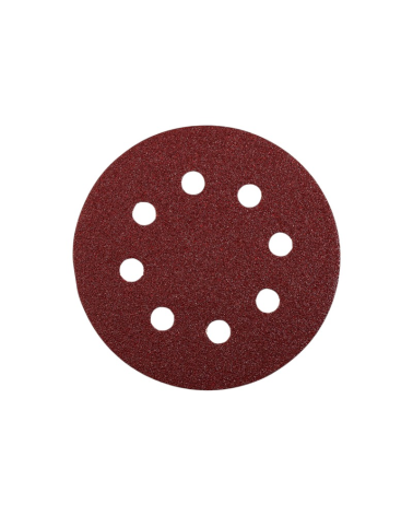 Φύλλα λείανσης για έκκεντρο τριβείο - 5pcs - 125mm - 80P - 8holes - Finder