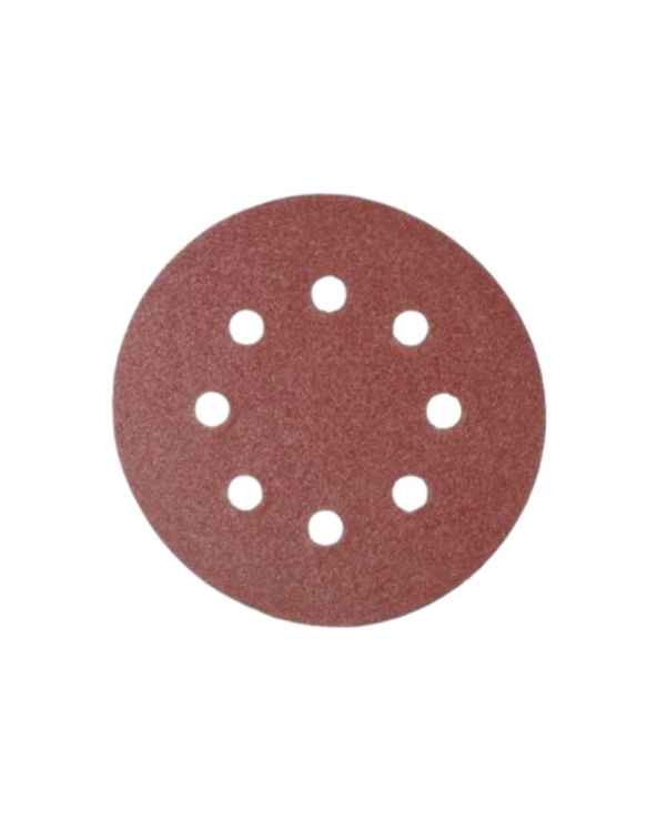 Φύλλα λείανσης για έκκεντρο τριβείο - 5pcs - 125mm - 120P - 8holes - Finder