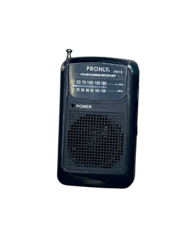 Φορητό ραδιόφωνο mini - PR-19 - 241342 - Black