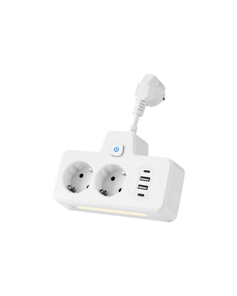 Πολύπριζο 2 θέσεων με θύρες USB - KOS-27017EU