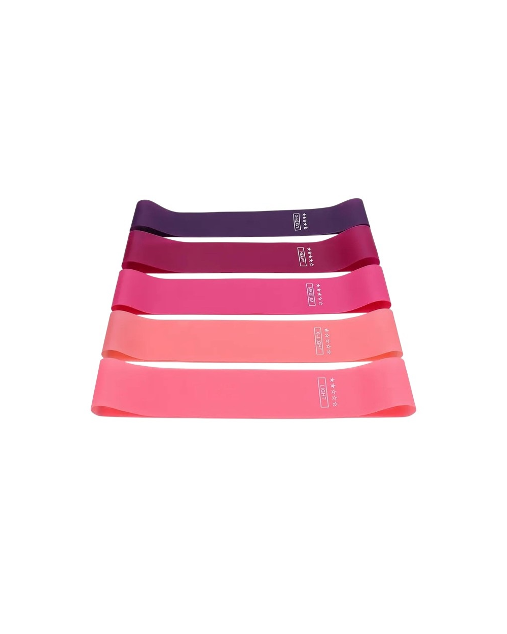 Λάστιχα αντίστασης γυμναστικής - 5pcs - 82337 TPE5