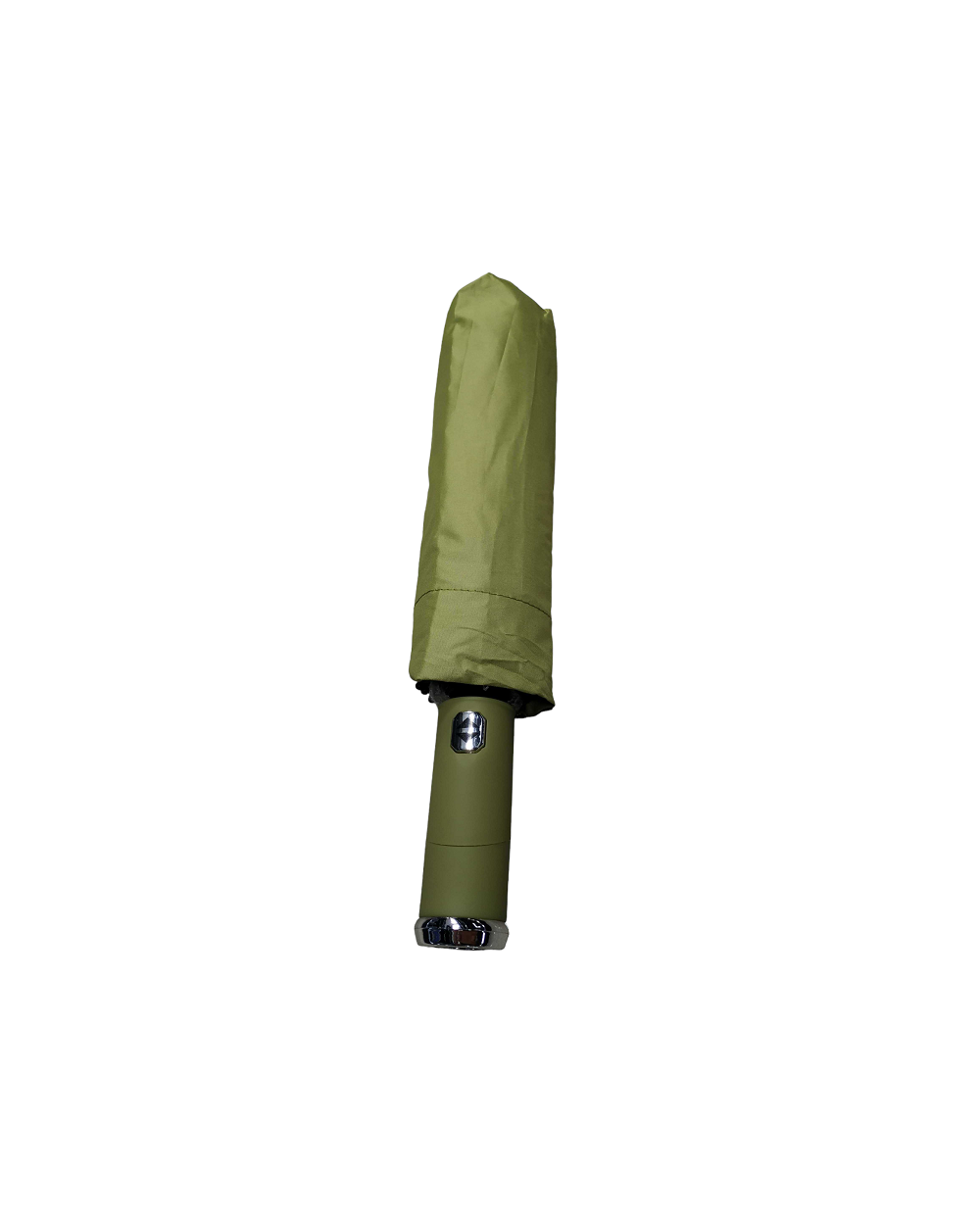 Αυτόματη ομπρέλα σπαστή με φακό LED - 10K - Tradesor - 585670 - Green