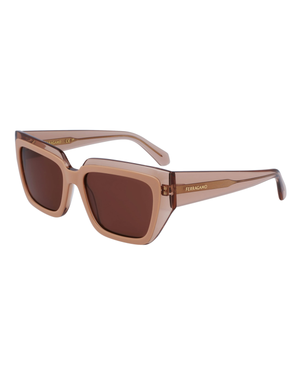 SUNGLASSES FERRAGAMO WOMEN SF2002S-265 (Lens/Bridge/Temple) 55/18/140 mm)