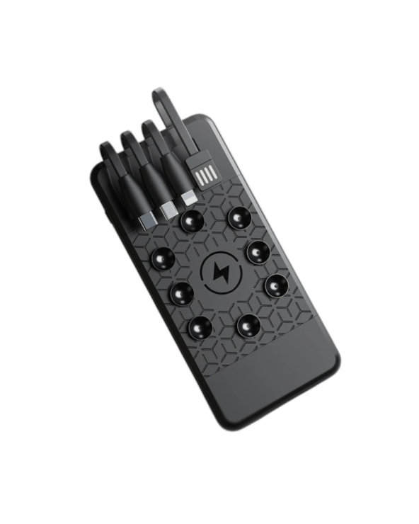Powerbank 4in1 - Fast Charge - 10.000mah - X20 - 125200 - Black