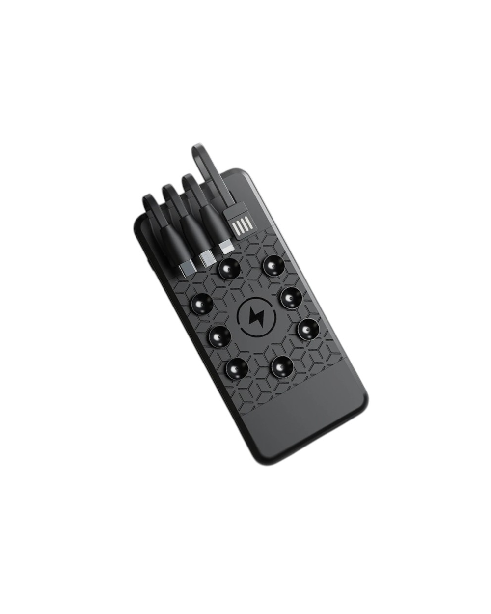 Powerbank 4in1 - Fast Charge - 10.000mah - X20 - 125200 - Black