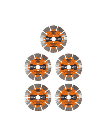 Σετ δίσκοι κοπής - 5pcs - 133x20x2.4mm - Finder