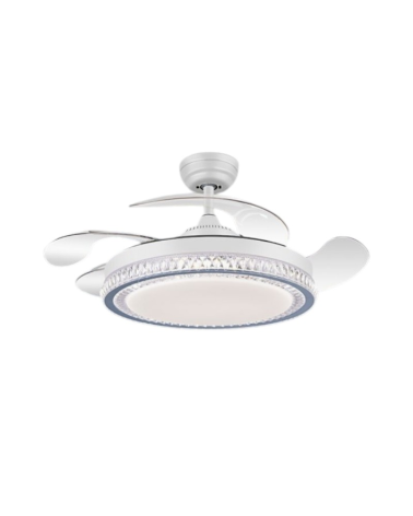 Ανεμιστήρας οροφής & φωτιστικό - DS-6610 - 430255 - White