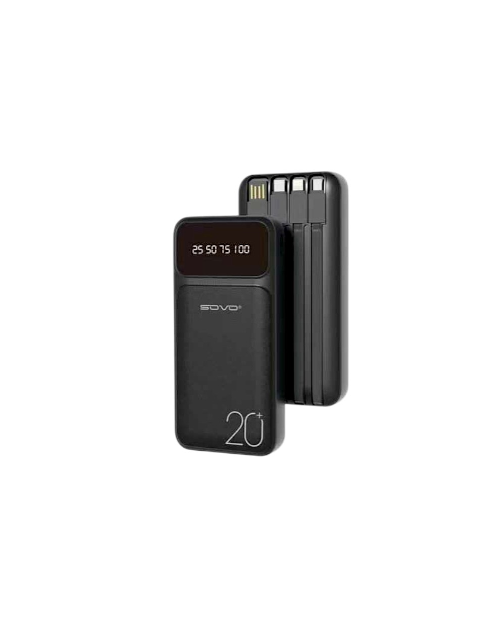Powerbank 4in1 - Fast Charge - 20.000mah - X06 - 693989 - Black