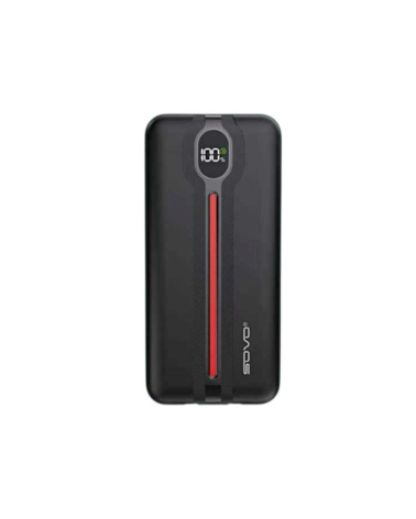 Powerbank 2in1 - Fast Charge - 10.000mah - 22.5W - PD115 - 818645 - Black