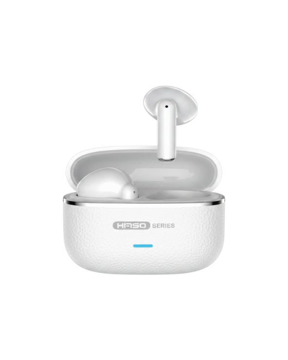 Ασύρματα ακουστικά Bluetooth με θήκη φόρτισης - KMS-E27 - 260274 - White