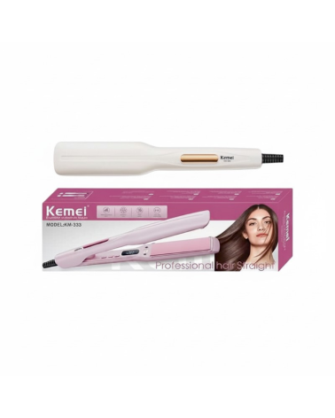 Ισιωτική μαλλιών - KM-333 - Kemei - White/Gold