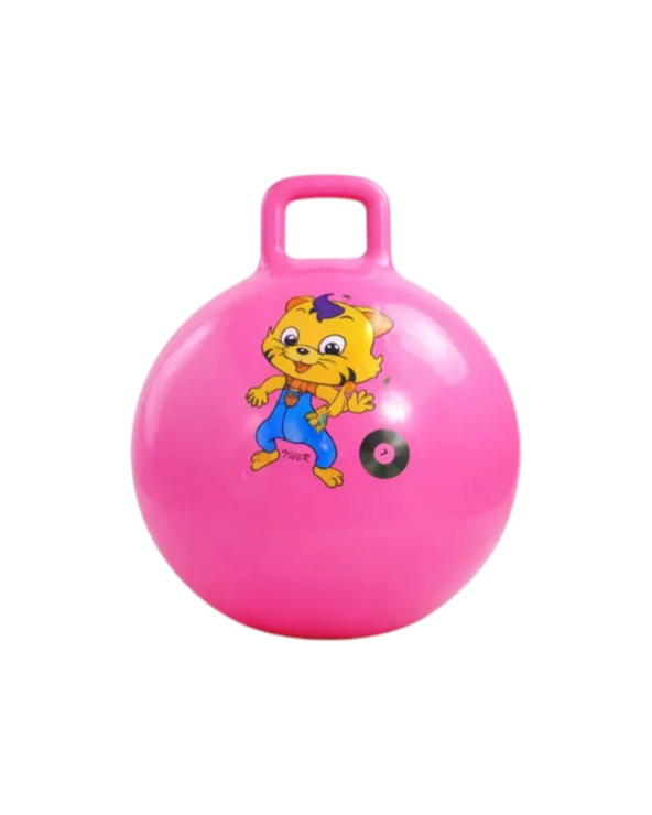 Φουσκωτή μπάλα αναπήδησης Hop-Hop - 65430-01 - 65cm - 430g - 982307 - Pink