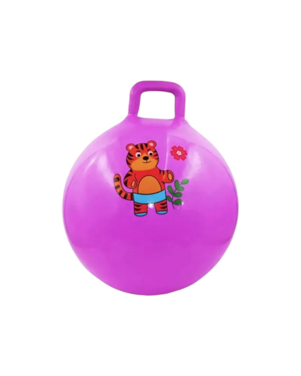 Φουσκωτή μπάλα αναπήδησης Hop-Hop - 65430-01 - 65cm - 430g - 982307 - Purple