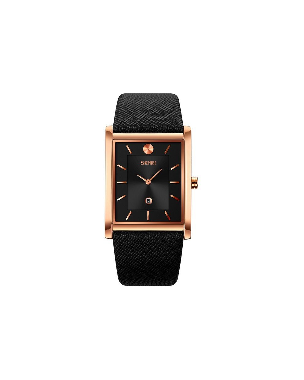 Αναλογικό ρολόι χειρός - Skmei - 9256 - Black/Rose Gold