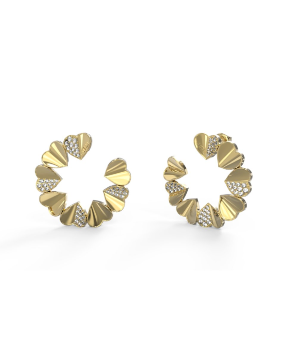 EARRINGS GUESS WOMEN JUBE03037JWYG (1,5CM )