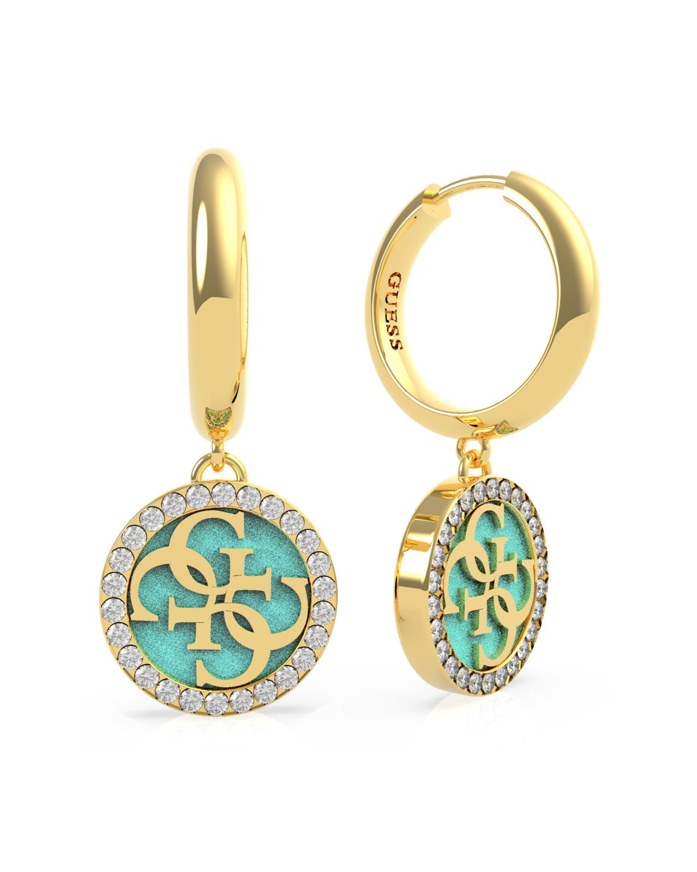 EARRING GUESS WOMAN UBE70248 (2CM )