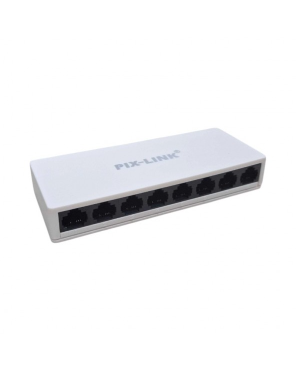 Switch με 8 θύρες Ethernet - SW08S-8 - PIX-LINK