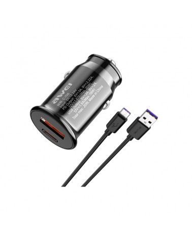Φορτιστής αναπτήρα αυτοκινήτου - Quick Charger - C706 - AWEI