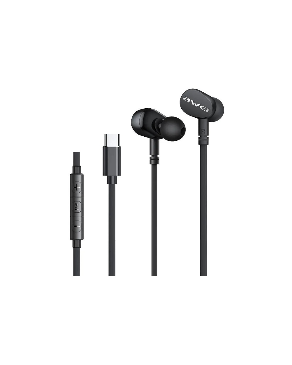 Ενσύρματα ακουστικά - TC-7 - Type-C - AWEI