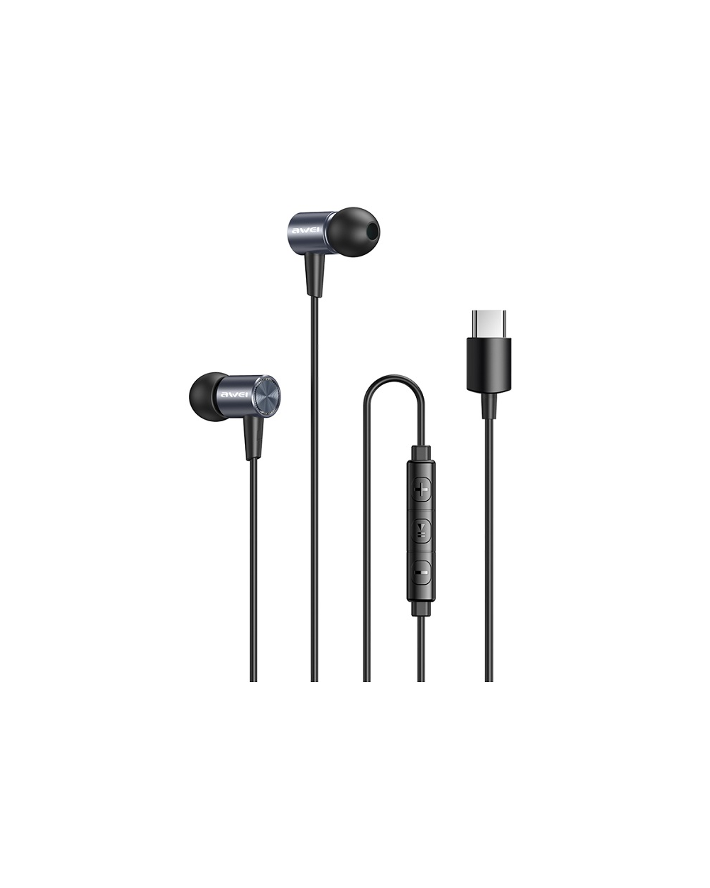 Ενσύρματα ακουστικά - TC-2 - Type-C - AWEI