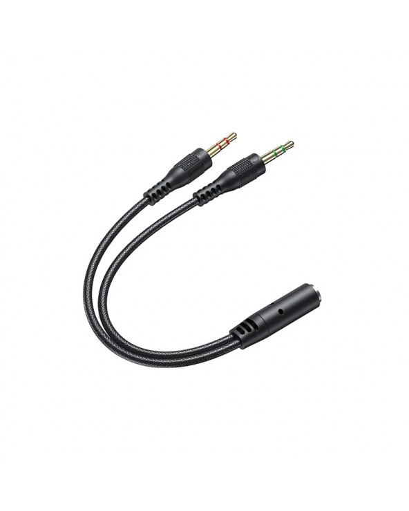 Αντάπτορας Female 3.5mm Jack σε Male Audio &amp;amp; Microphone Jack 3.5mm - AUX-002 - AWEI