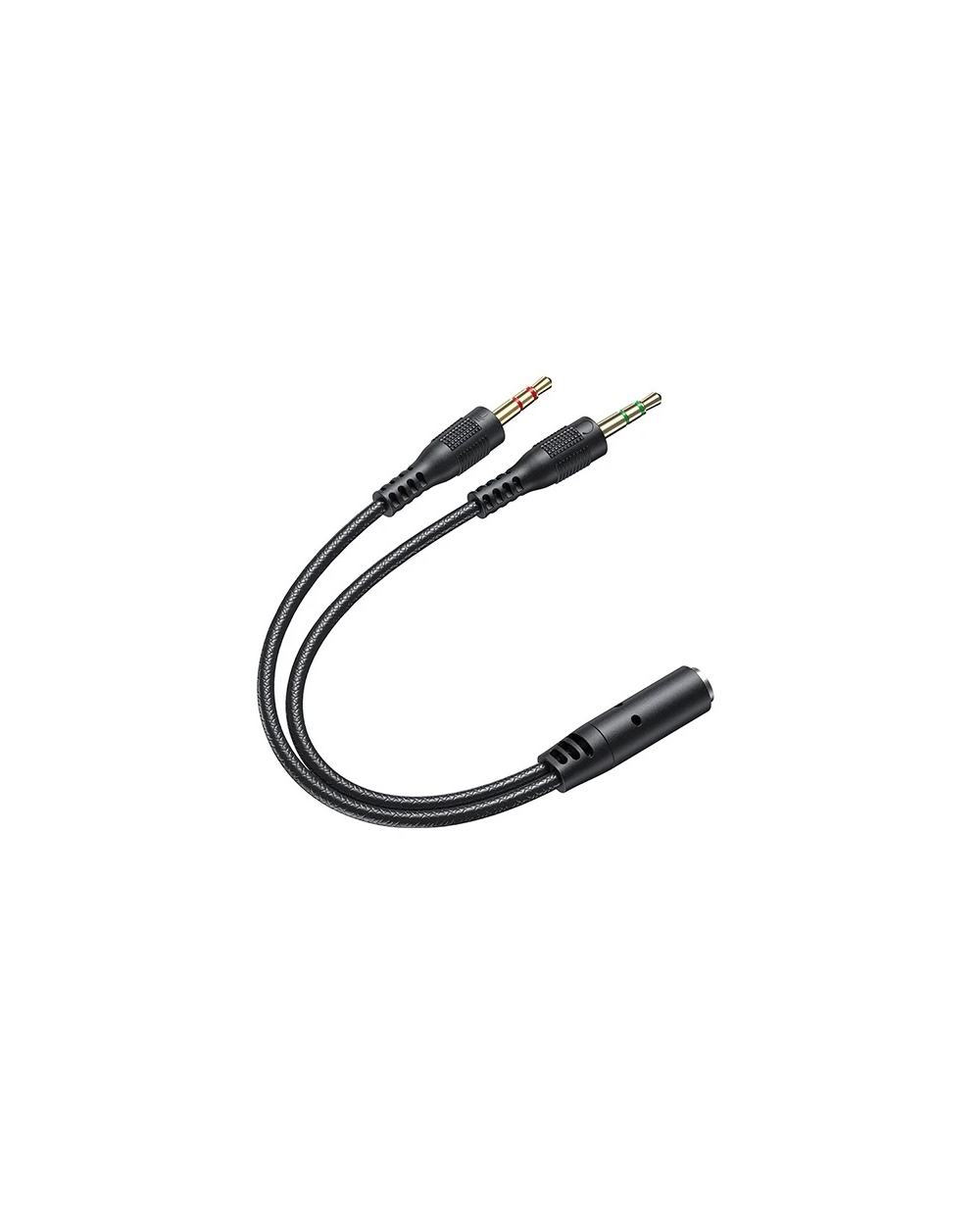 Αντάπτορας Female 3.5mm Jack σε Male Audio &amp;amp; Microphone Jack 3.5mm - AUX-002 - AWEI