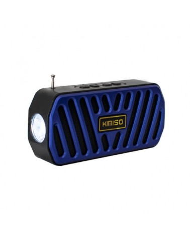 Ασύρματο ηχείο Bluetooth με φακό LED – KMS-05A – 885864 - Blue