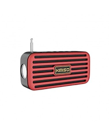 Ασύρματο ηχείο Bluetooth με φακό - KMS-03A - 885888 - Red