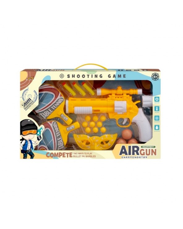 Σετ tennis &amp;amp; όπλο στόχου - Soft Gun - 666D