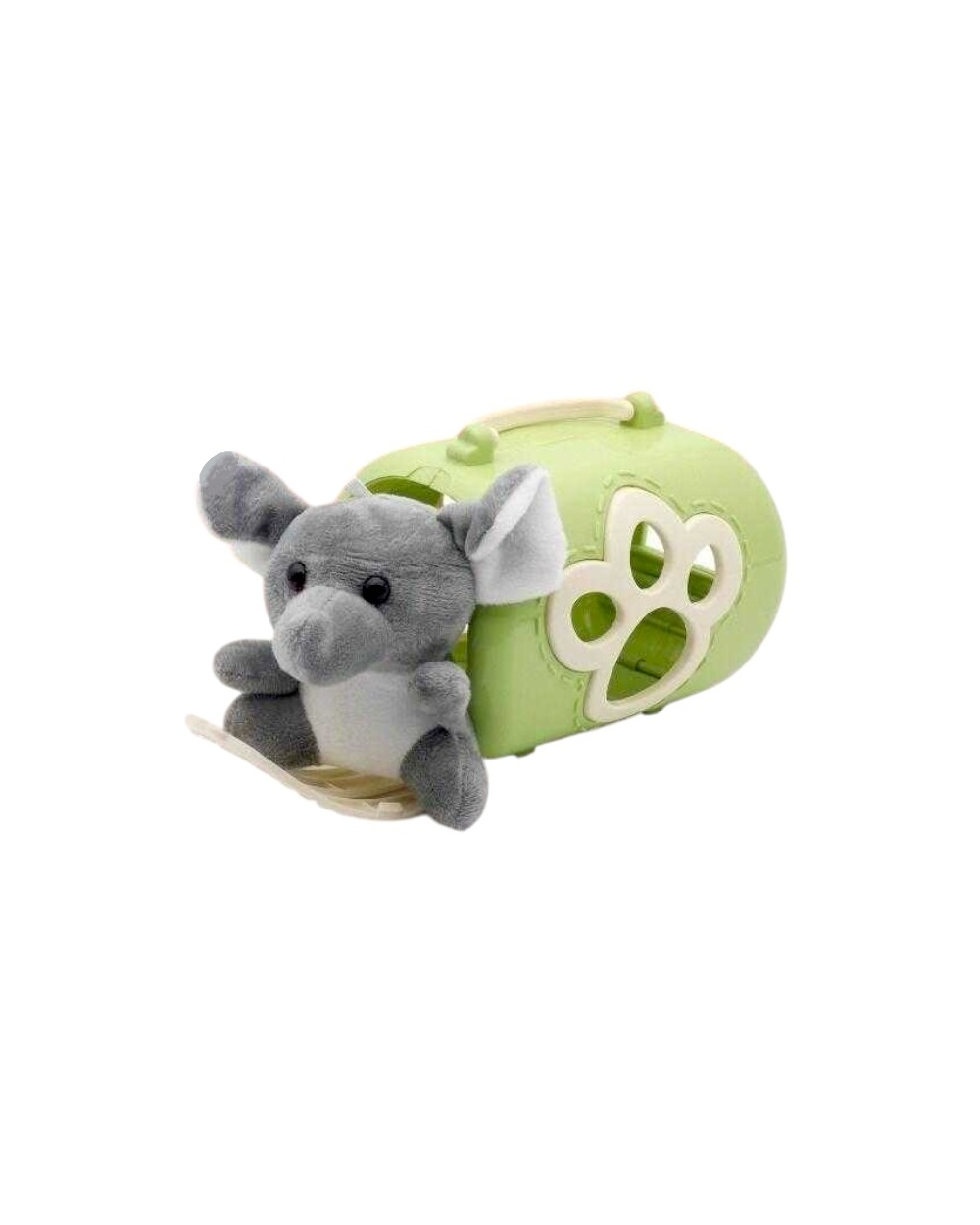 Λούτρινο ελεφαντάκι με τσάντα μεταφοράς και αξεσουάρ - 2F626-F