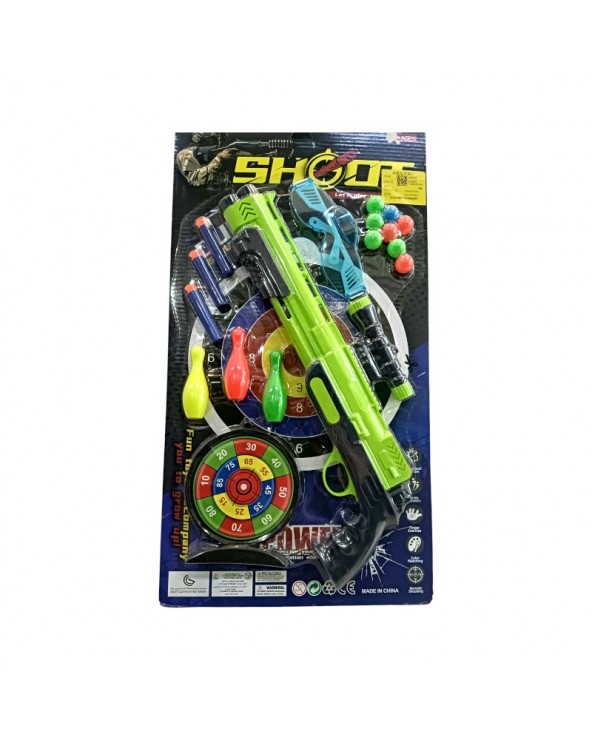 Παιδικό όπλο στόχου με μαλακές σφαίρες - Soft Gun - 579-73