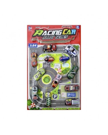 Σετ μεταλλικά αυτοκινητάκια - 12pcs - 598-11B