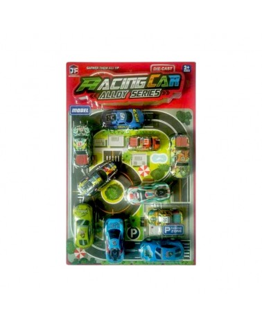 Σετ μεταλλικά αυτοκινητάκια - 10pcs - 598-11C