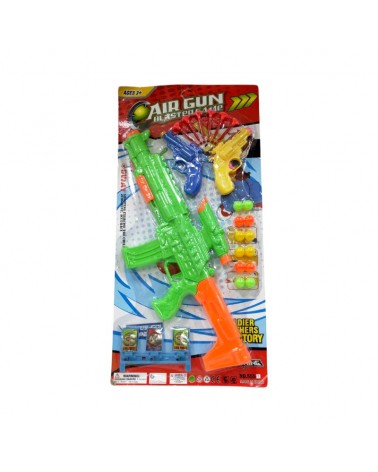 Παιδικό όπλο στόχου με αξεσουάρ - 555-7