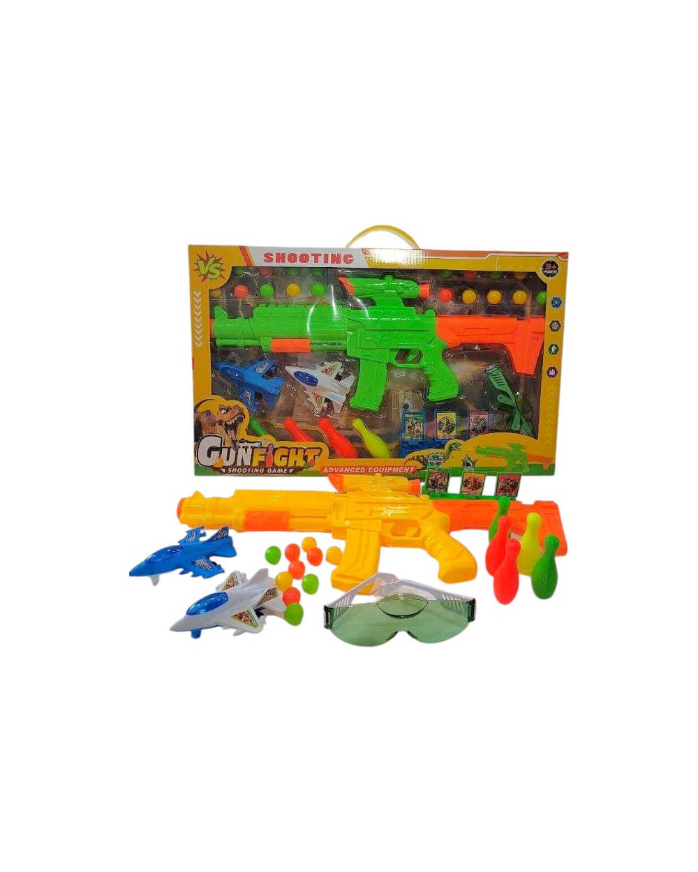 Παιδικό όπλο στόχου με αξεσουάρ - 555-12