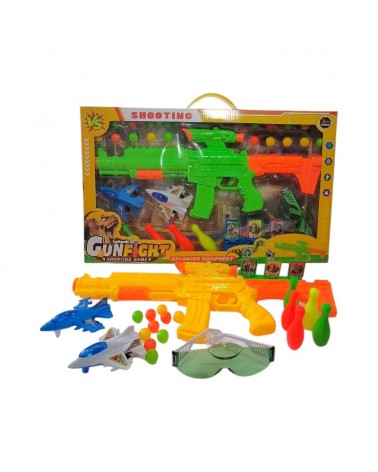 Παιδικό όπλο στόχου με αξεσουάρ - 555-12
