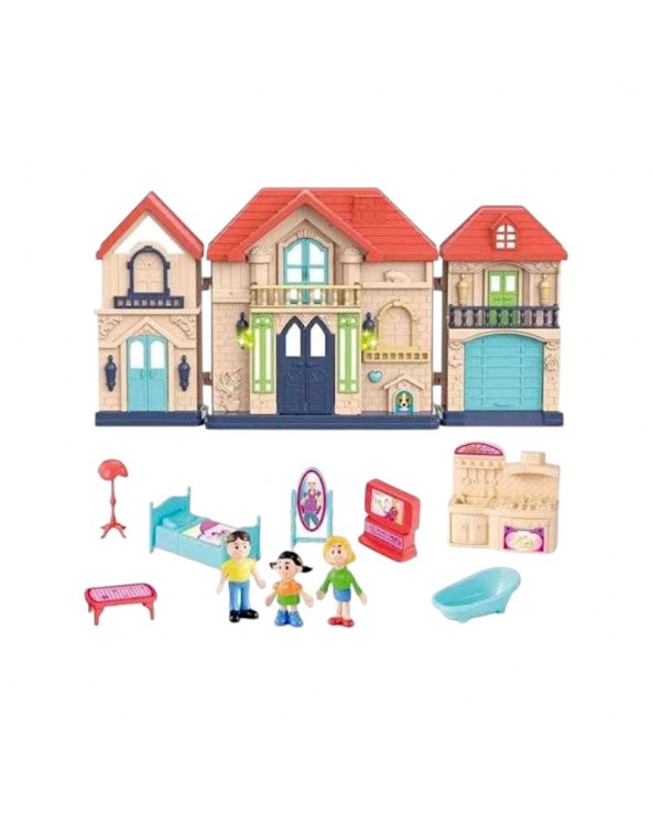 Κουκλόσπιτο με αξεσουάρ - 1369