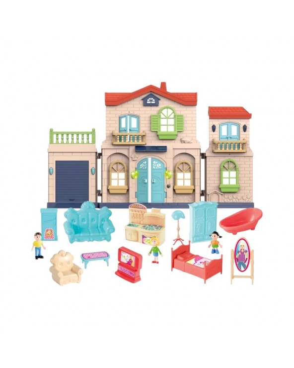 Κουκλόσπιτο με αξεσουάρ - 1379