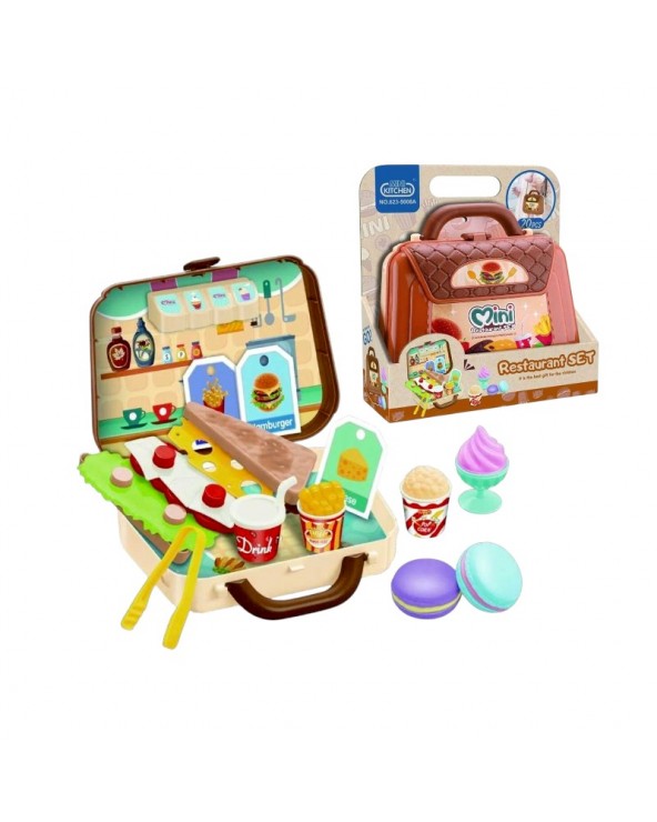 Σετ βαλιτσάκι Fast Food DIY - 5008A