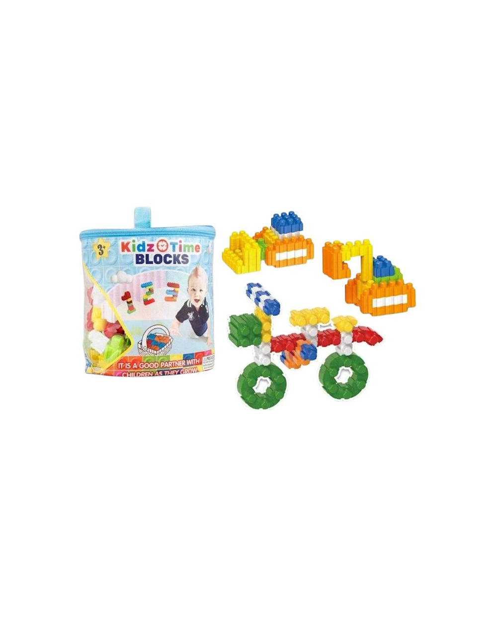 Σετ τουβλάκια κατασκευών DIY - 102pcs - 8628-1