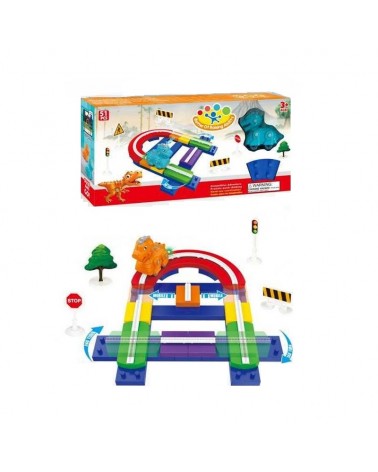 Αυτοκινητόδρομος DIY με Δεινόσαυρο - BL005