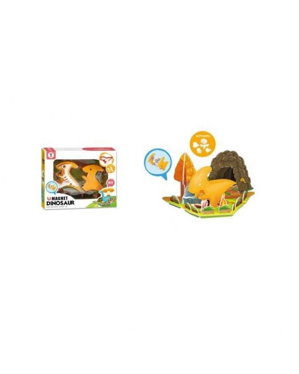 Παιχνίδι κατασκευής με μαγνήτες - Dinosaur - HD392A