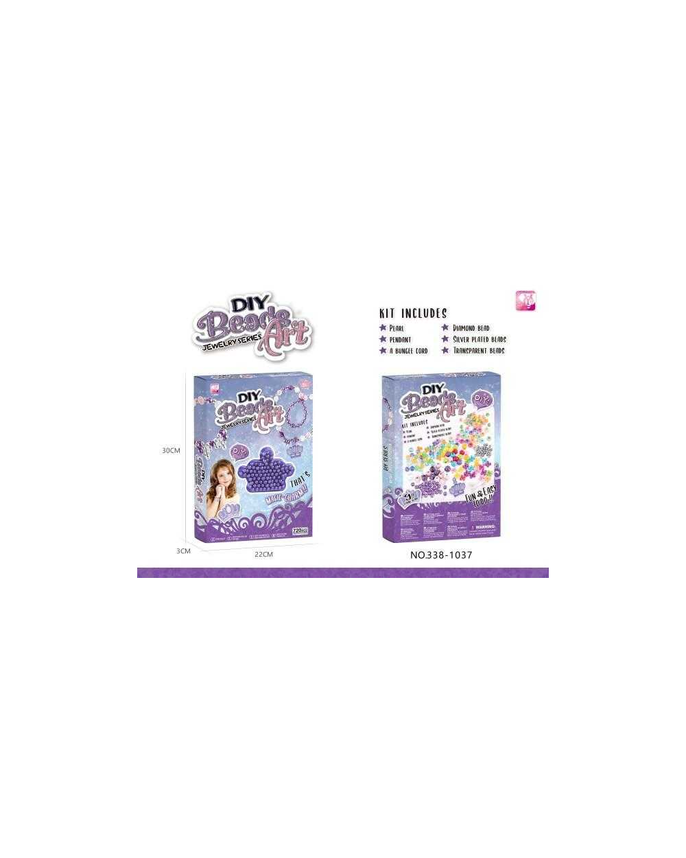 Σετ κατασκευής κοσμημάτων DIY - 338-1037